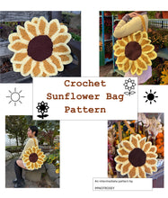 Load image into Gallery viewer, Sunflower Bag Pattern