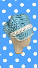 Cargar imagen en el visor de la galería, A) Blueberry Muffin News Girl Hat
