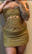 Load image into Gallery viewer, Gold Sun Dress
