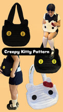 Load image into Gallery viewer, Creepy Kitty Pattern
