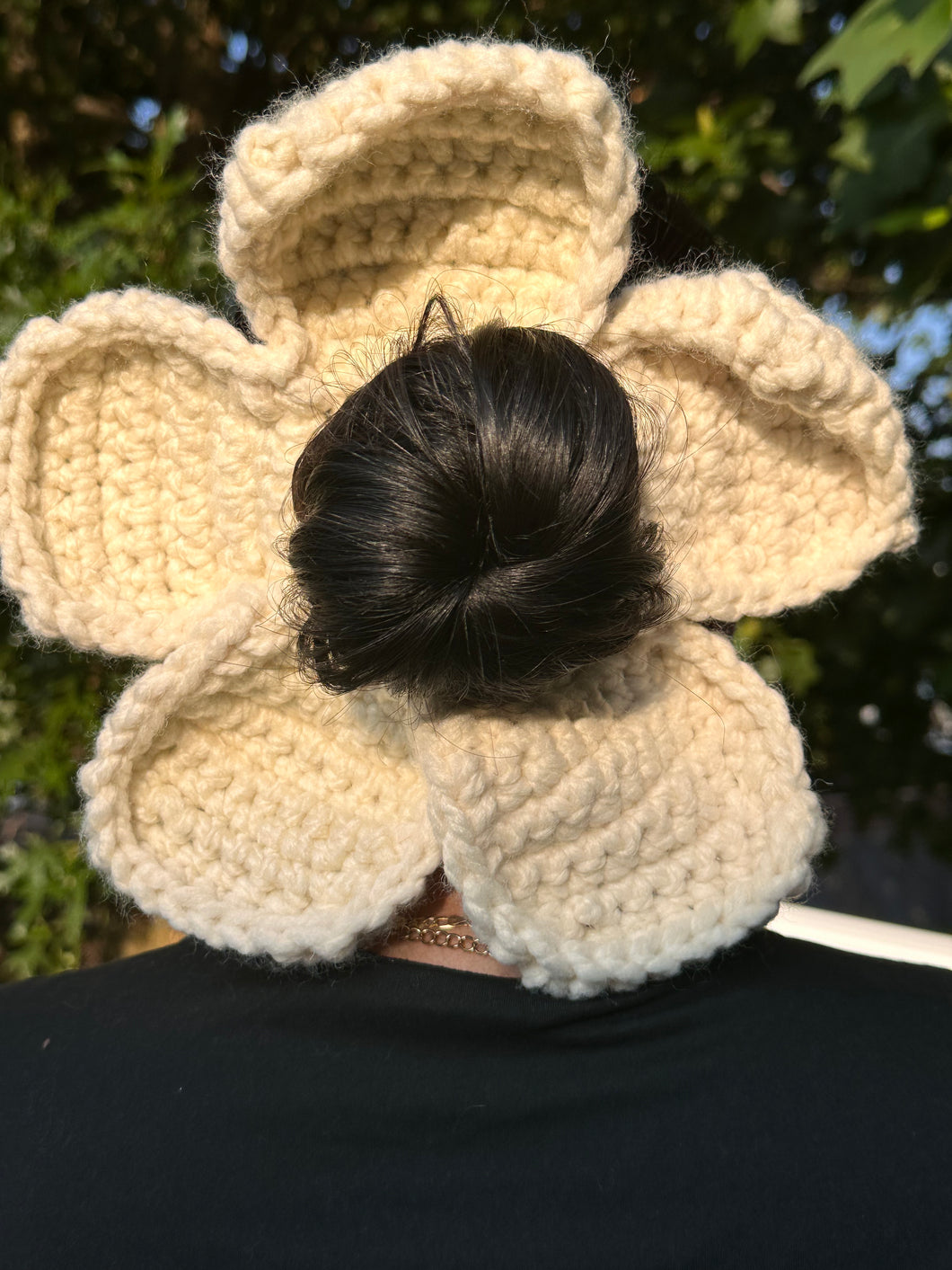 Big Flower Scrunchies